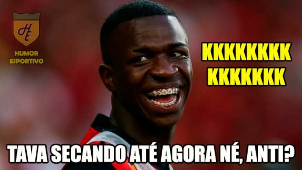 vinícius jr resolve o jogo e vira protagonista dos memes confira
