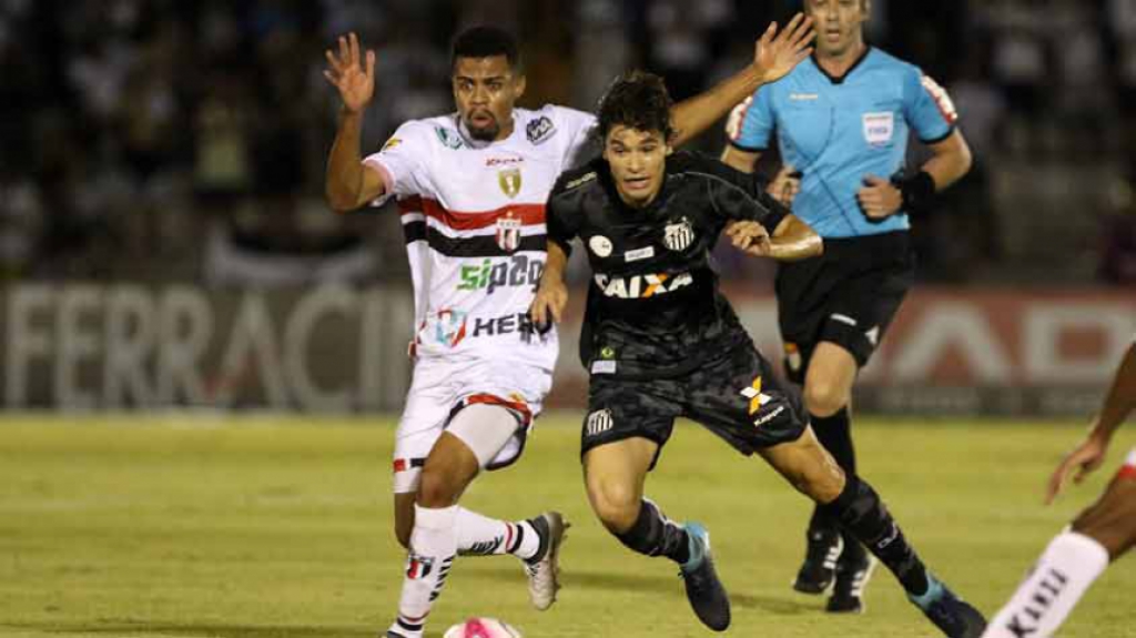 Botafogo-SP x Santos