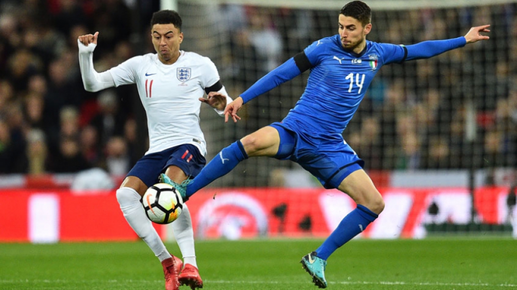 Inglaterra x Itália