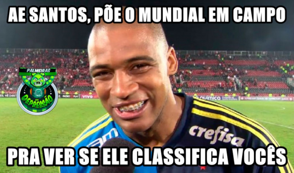 Os melhores memes da classificação do Palmeiras diante do Santos