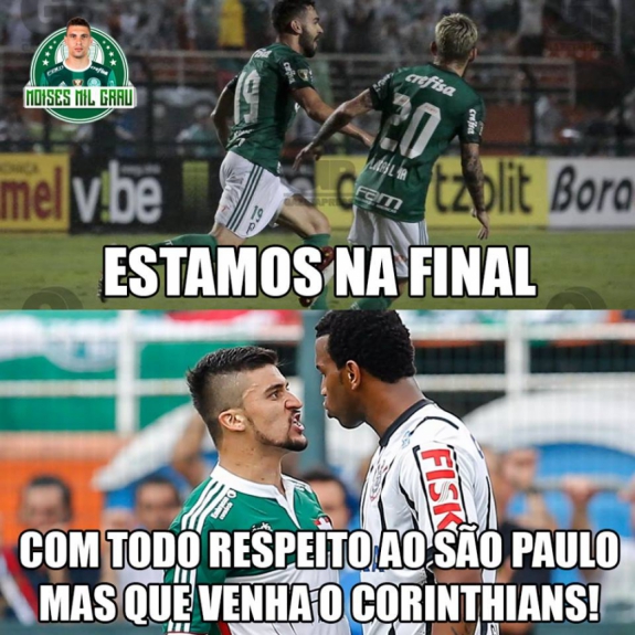 Os melhores memes da classificação do Palmeiras diante do Santos