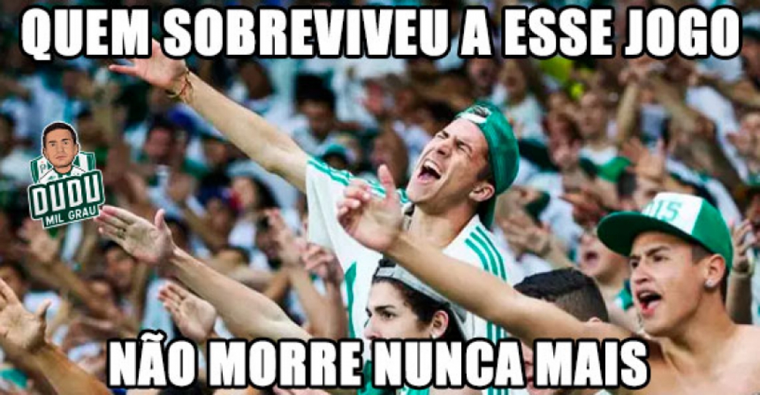 Os melhores memes da classificação do Palmeiras diante do Santos