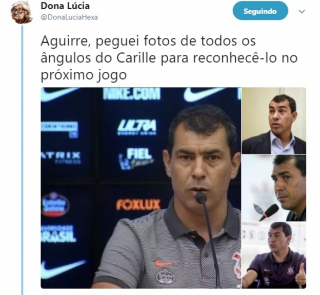 A web não perdoou o Carille após polêmica com Diego Aguirre