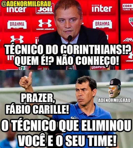 Os melhores memes da classificação do Corinthians para final do Paulistão
