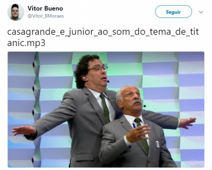 Internautas não perdoam e fazem piadas com comentaristas da Globo