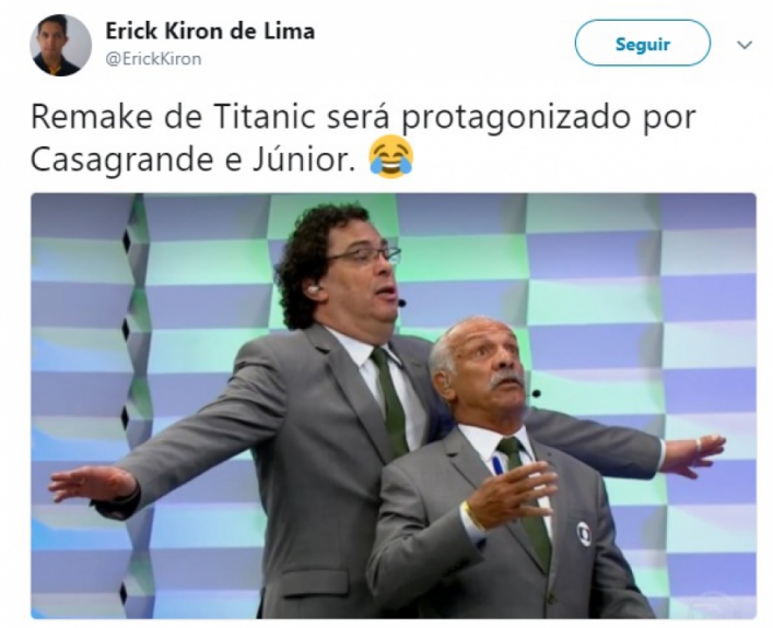Internautas não perdoam e fazem piadas com comentaristas da Globo