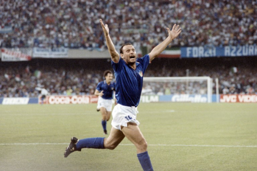 Schillaci, italiano que levou a Bola de Ouro na Copa de 1990