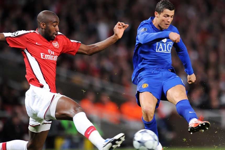 Manchester United x Arsenal - 2008/2009