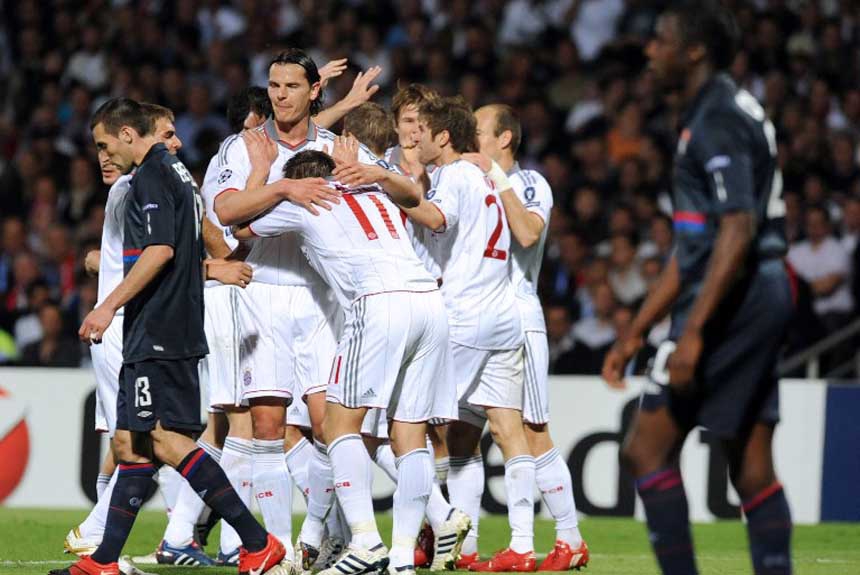 Bayern de Munique x Lyon - 2009/2010