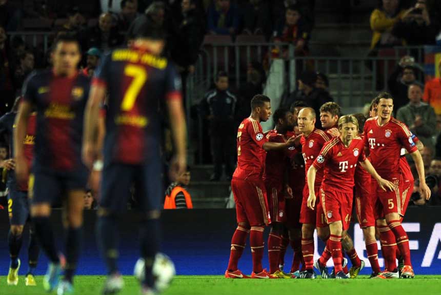 Bayern de Munique x Barcelona - 2012/2013