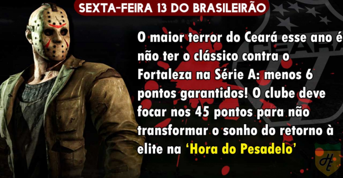Terror no Brasileirão: o que assusta o Ceará em 2018?