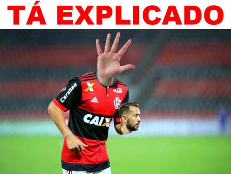 Internautas ironizam pênalti contra o Flamengo em partida contra o Vitória
