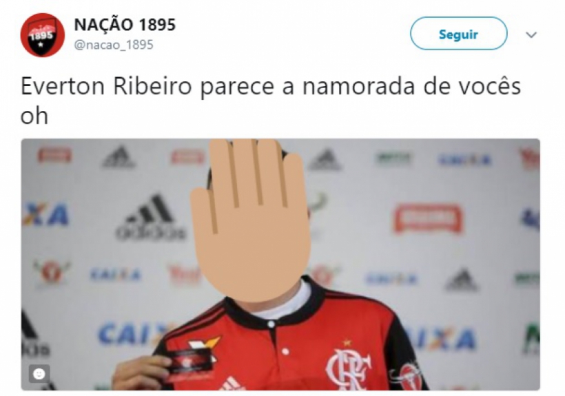 Internautas ironizam pênalti contra o Flamengo em partida contra o Vitória