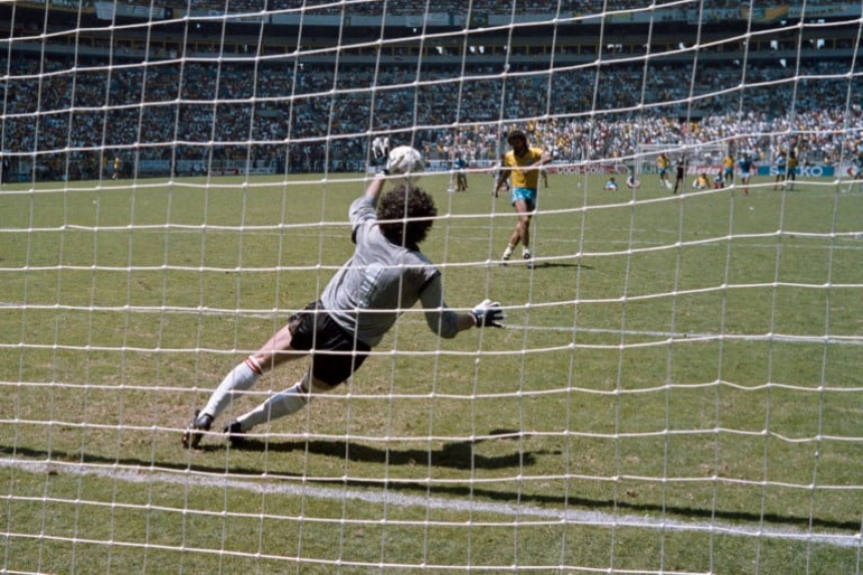 Brasil x França - Disputa de pênaltis na Copa do Mundo de 1986