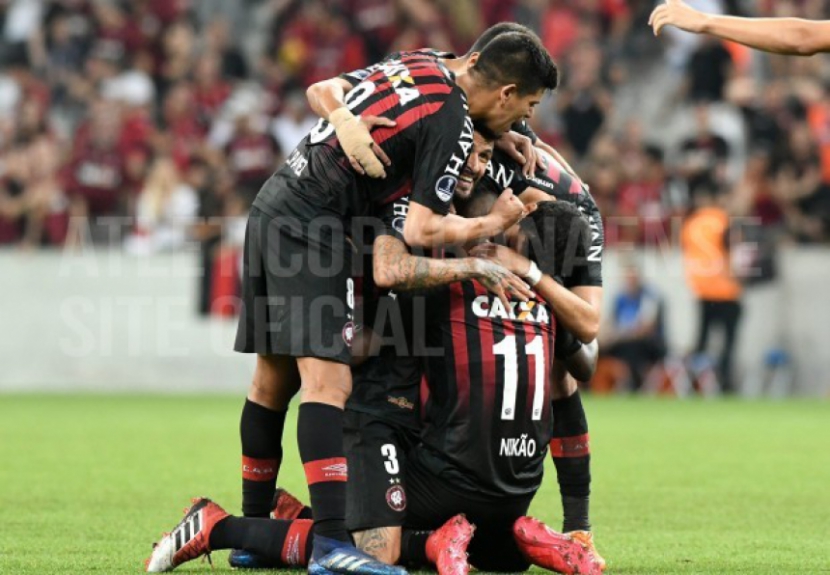 1ª fase da Copa Sul-Americana: Atlético-PR 3 x 0 Newell's Old Boys-ARG (12/4/2018)