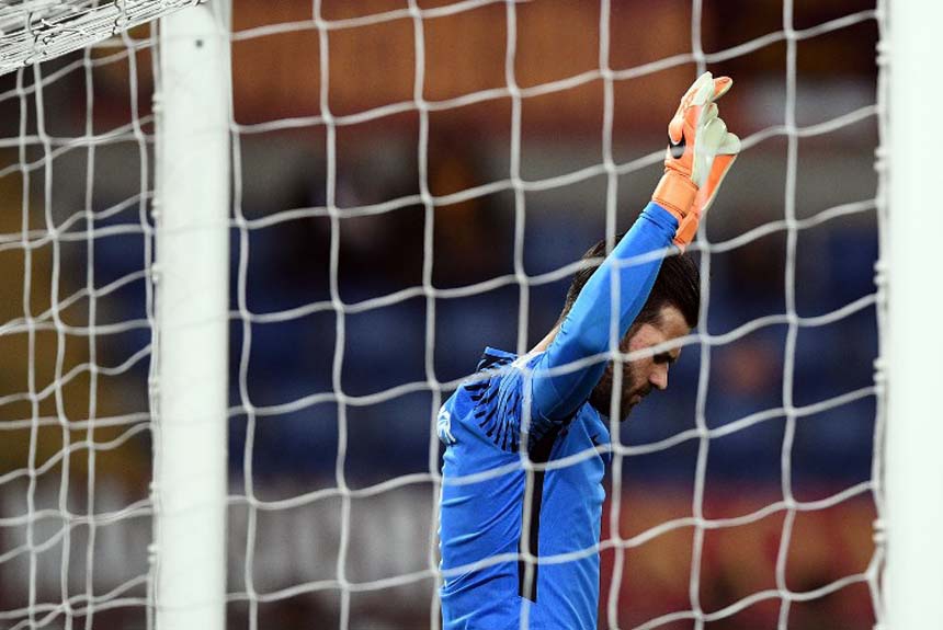 Alisson (Roma) - O goleiro brasileiro teve mais uma atuação segura sob as traves da Roma e comando o time na vitória por 2 a 1 sobre o Genoa.