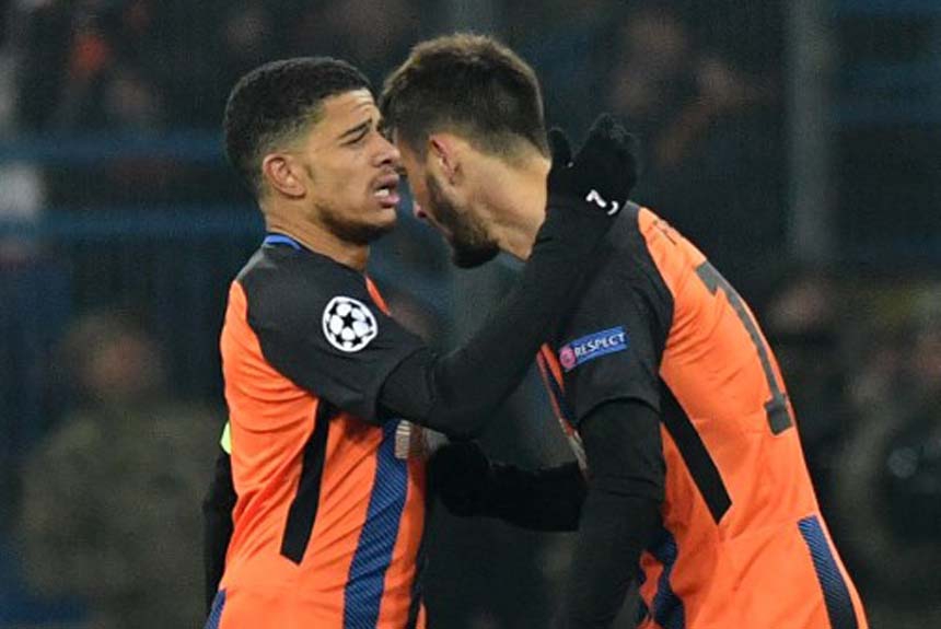 Taison (Shakhtar Donetsk) - O atacante da Seleção Brasileira brilhou na semifinal da Copa da Ucrânia, marcando dois gols na vitória do Shakhtar Donetsk sobre o Mariupol, por 5 a 1.