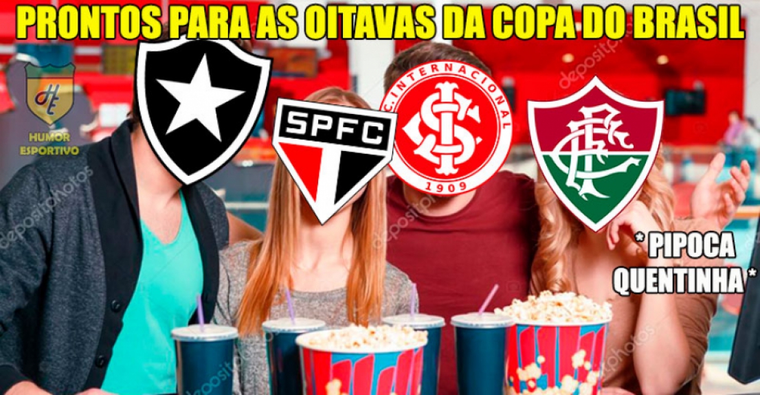 Eliminados da Copa do Brasil sofreram com piadas