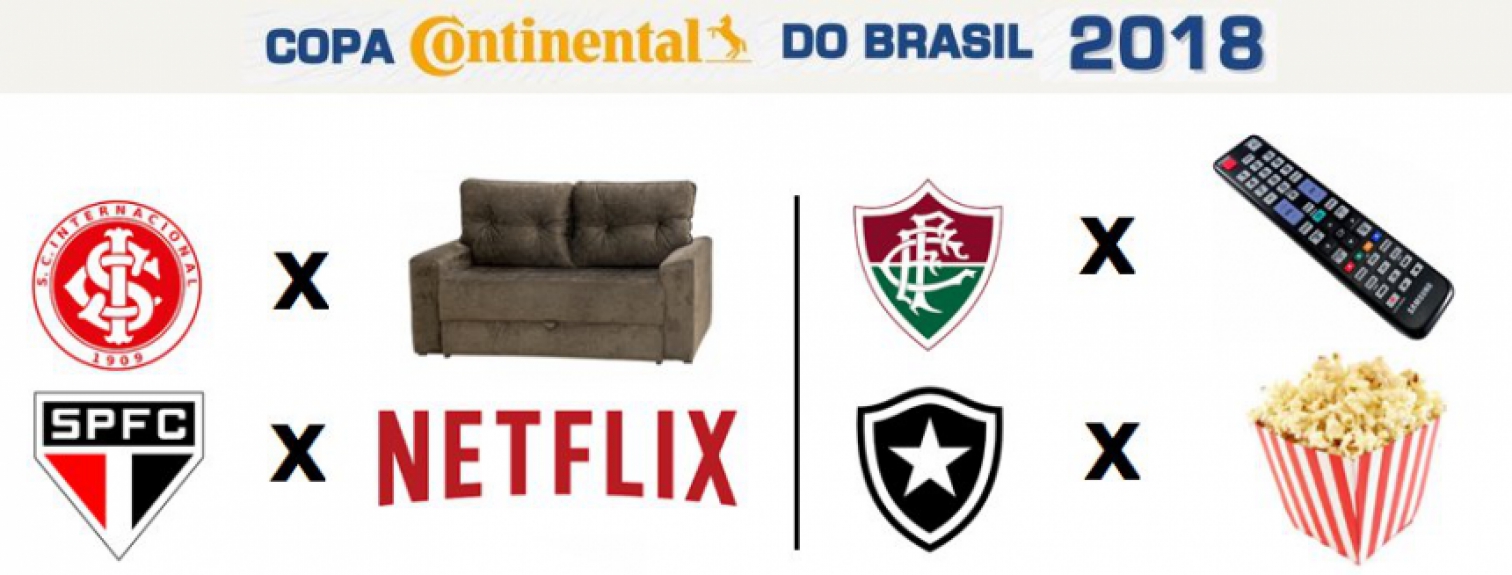 Eliminados da Copa do Brasil sofreram com piadas