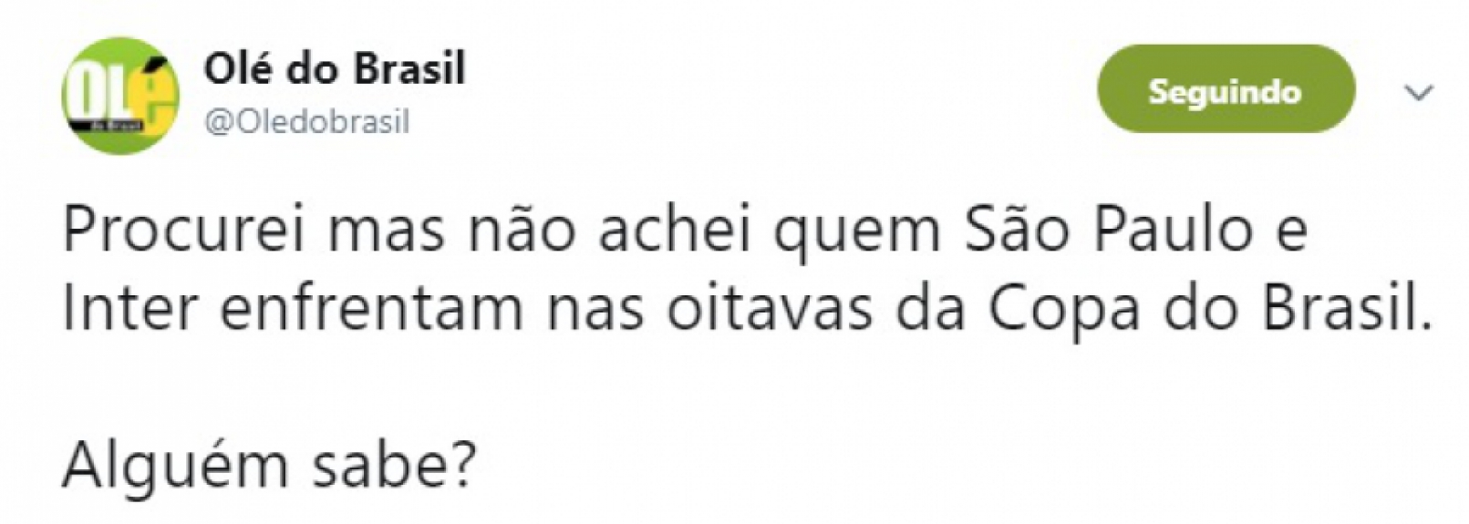 Eliminados da Copa do Brasil sofreram com piadas