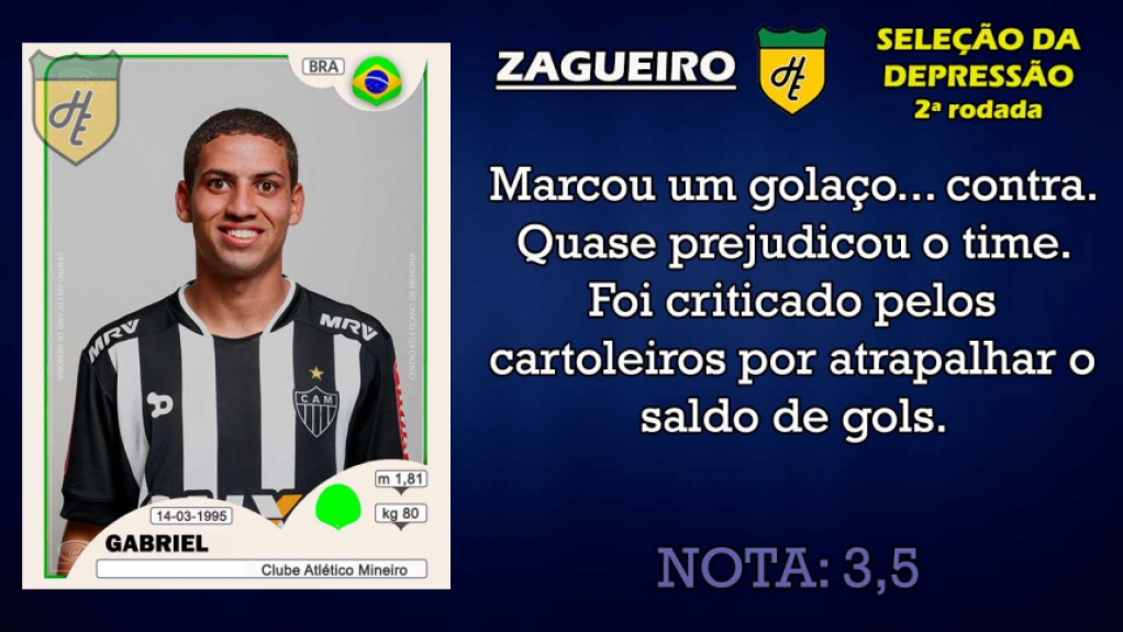 Piores da 2ª rodada: zagueiros