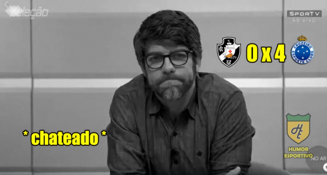 Vasco é zoado após ser goleado pelo Cruzeiro e eliminado na Libertadores
