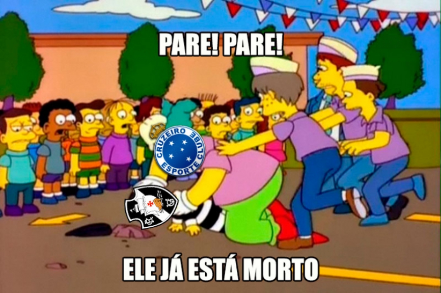 Vasco é zoado após ser goleado pelo Cruzeiro e eliminado na Libertadores