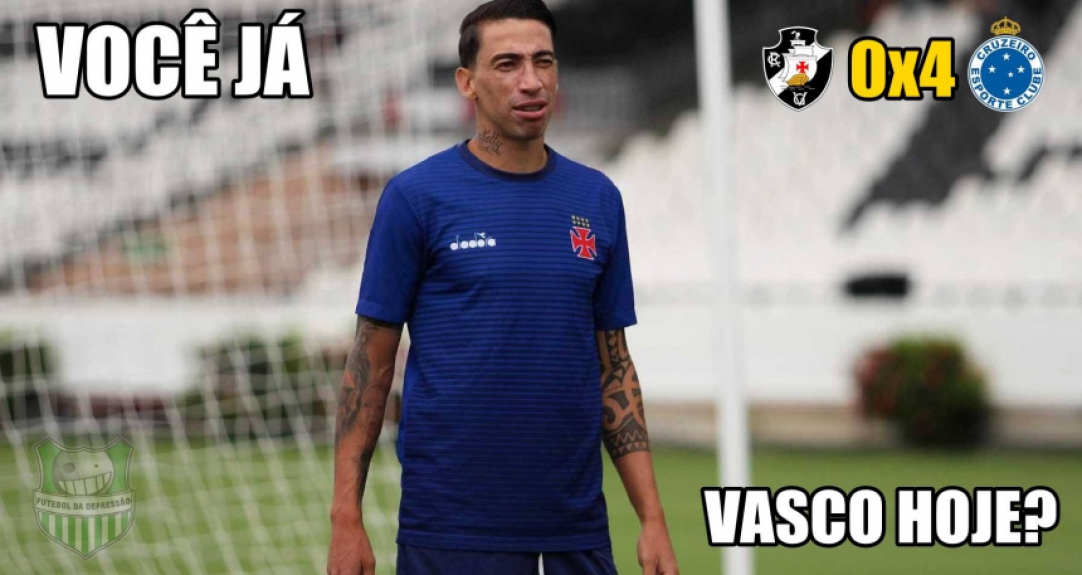 Vasco é zoado após ser goleado pelo Cruzeiro e eliminado na Libertadores