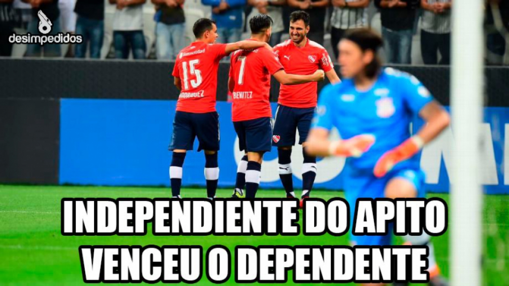 Os memes da derrota do Corinthians para o Independiente