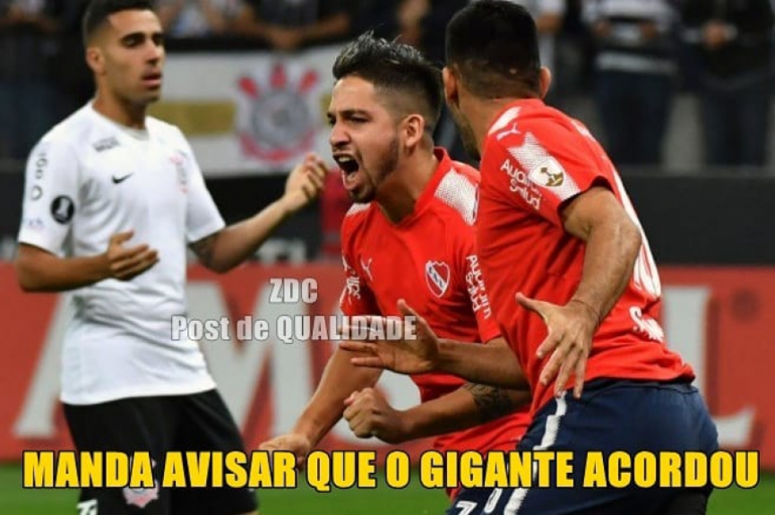 Os memes da derrota do Corinthians para o Independiente