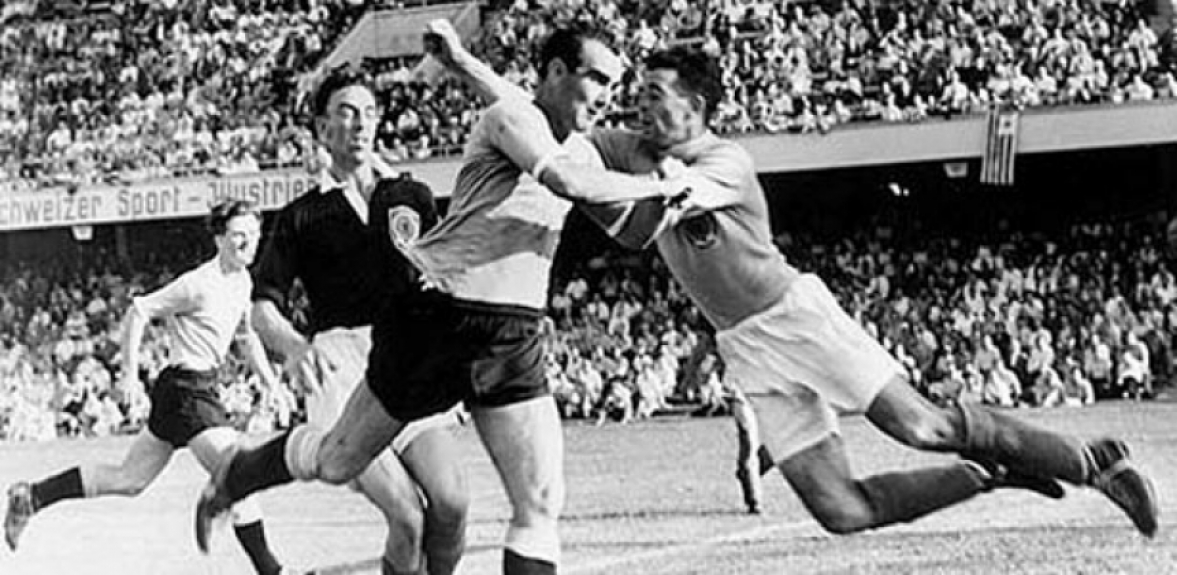 Uruguai 7 x 0 Escócia (Copa do Mundo de 1954)