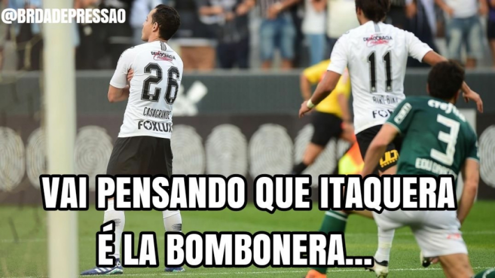 Os melhores memes de Corinthians 1 x 0 Palmeiras