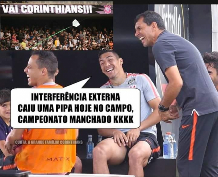 Os melhores memes de Corinthians 1 x 0 Palmeiras