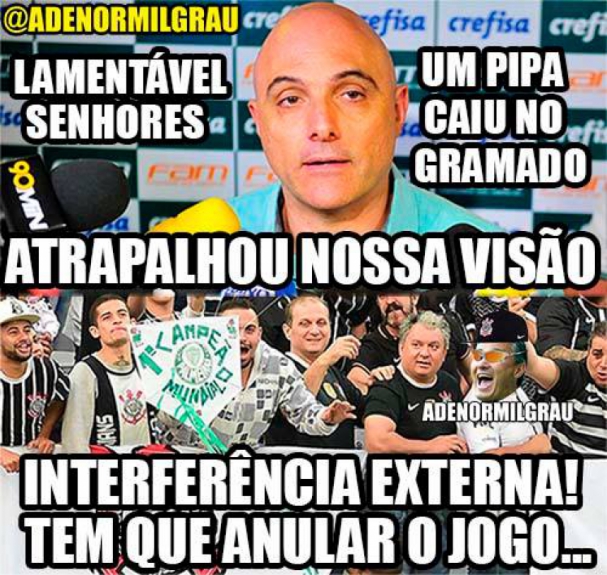 Os melhores memes de Corinthians 1 x 0 Palmeiras