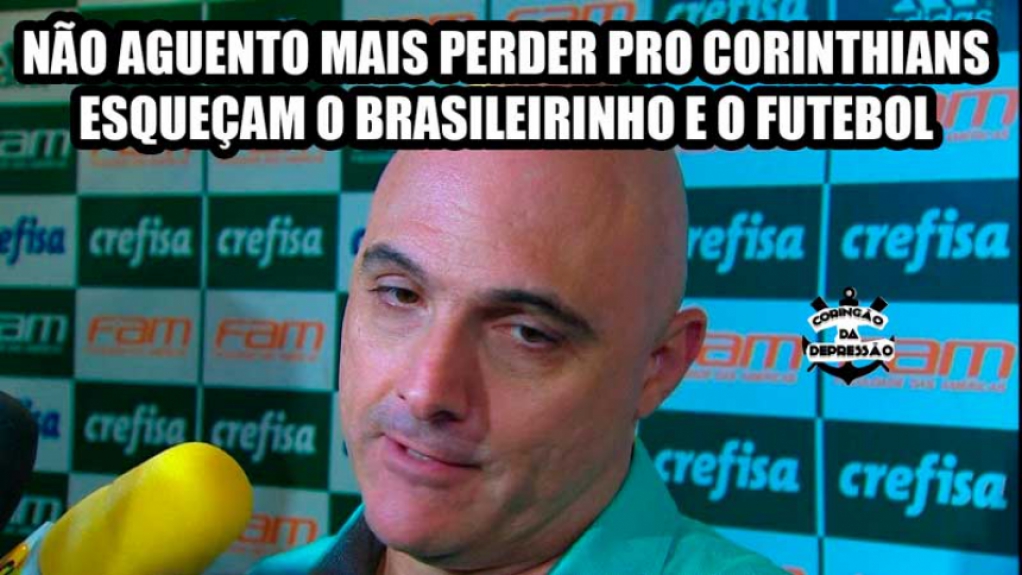Os melhores memes de Corinthians 1 x 0 Palmeiras