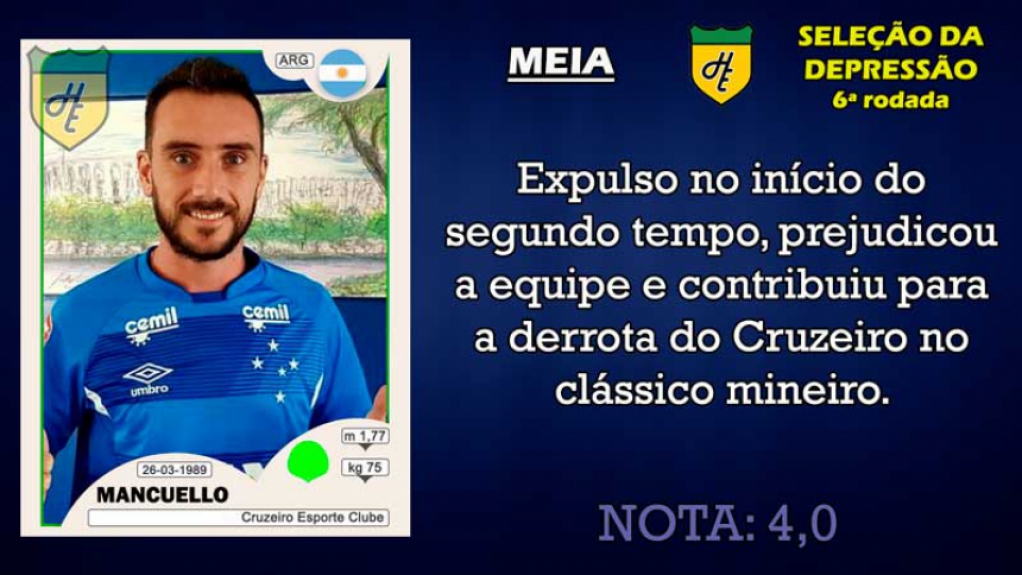 Piores da 6ª rodada: Meias