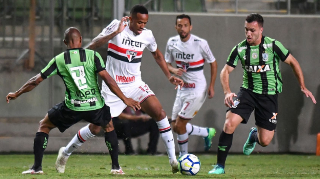 América-MG x São Paulo
