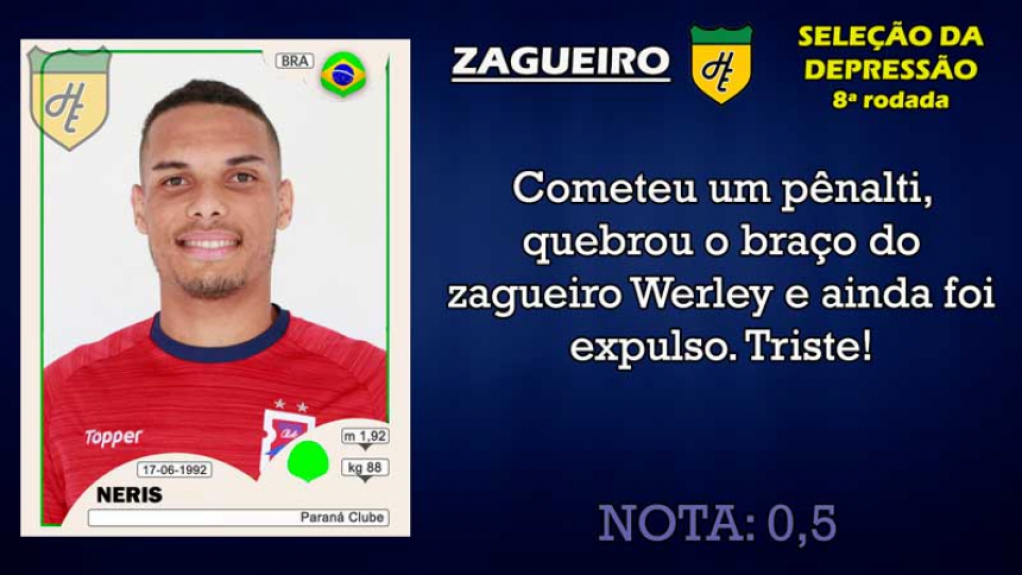 Piores da 8ª rodada: zagueiros