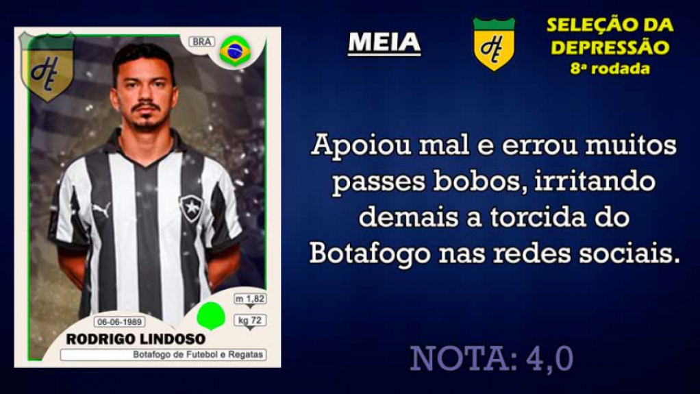 Piores da 8ª rodada: meias