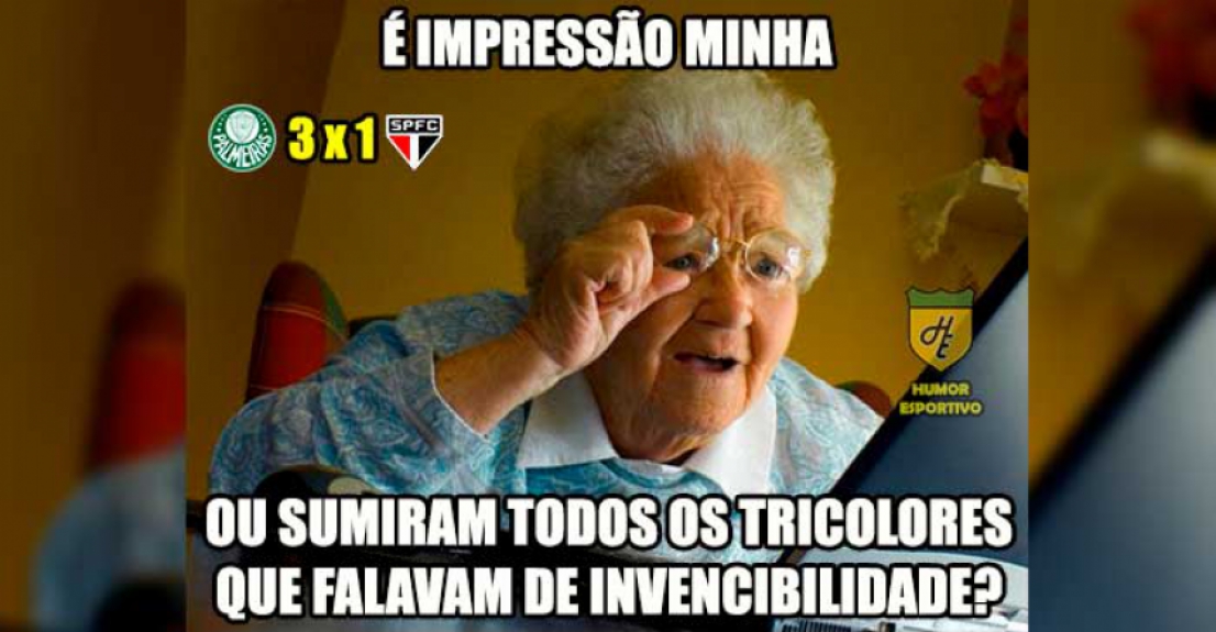 memes palmeirenses não perdoam são paulo após clássico lance