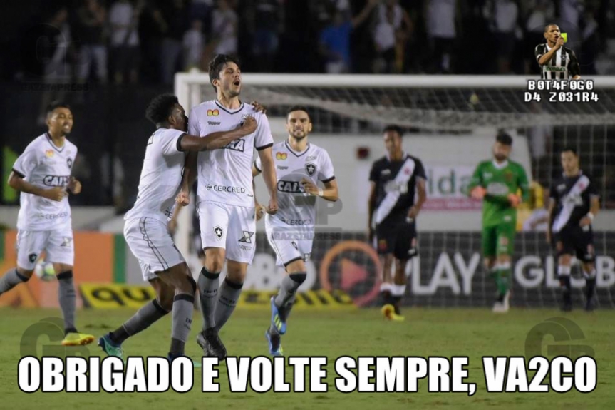 Vasco 1 x 2 Botafogo