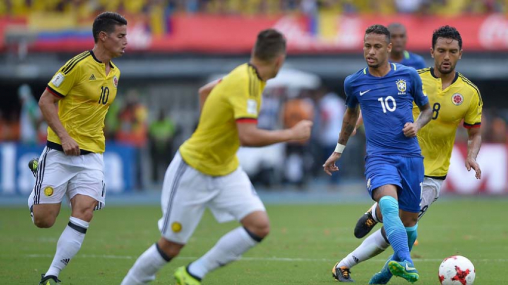 Brasil 1 x 1 Colômbia - 5/9/2107