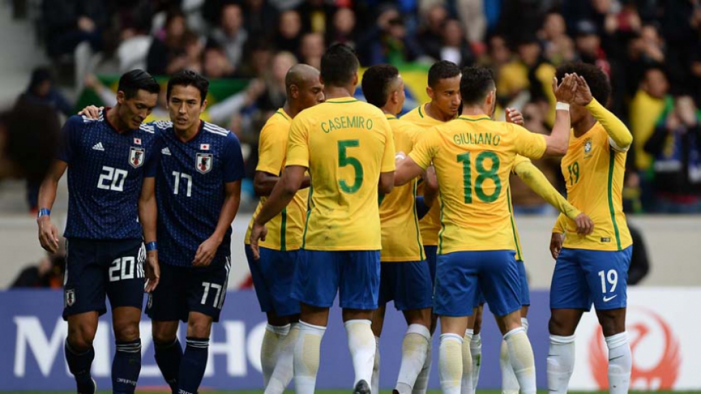 Brasil 3 x 1 Japão - 10/11/2017