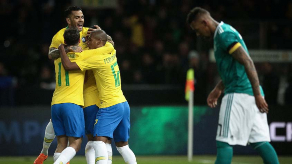 Brasil 1 x 0 Alemanha - 27/3/2018