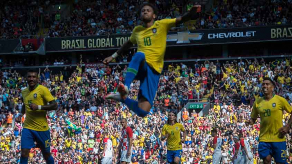 Brasil 2 x 0 Croácia - 3/6/2018