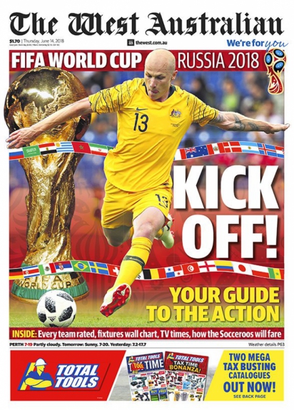 Capa West Australian - 14/06/2018