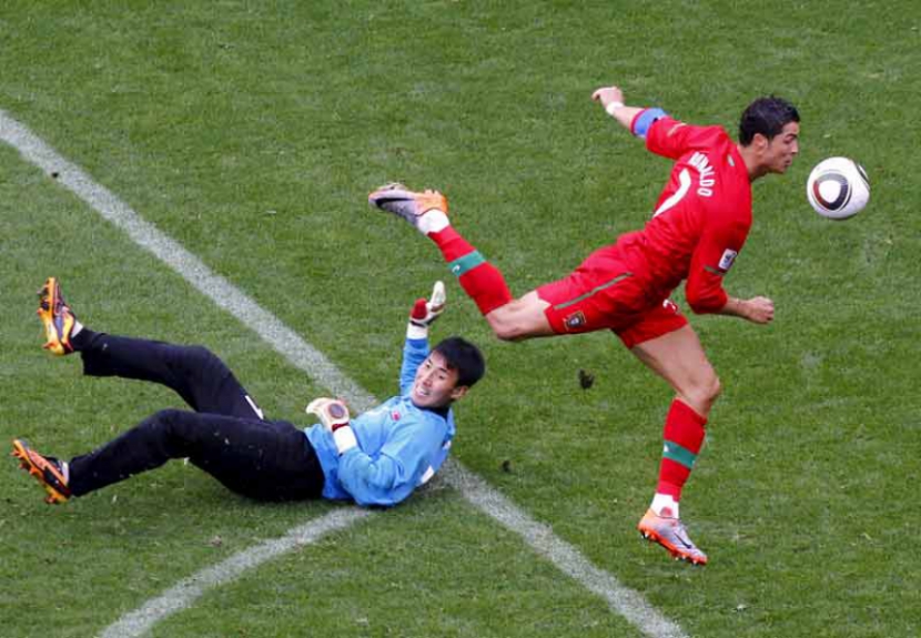 21/6/2010 Portugal 7 x 0 Coreia do Norte (CRISTIANO RONALDO FEZ GOL)