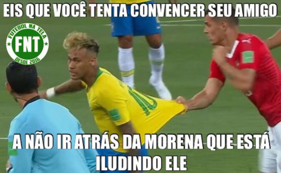 Humor na Copa: os memes do empate entre Brasil e Suíça