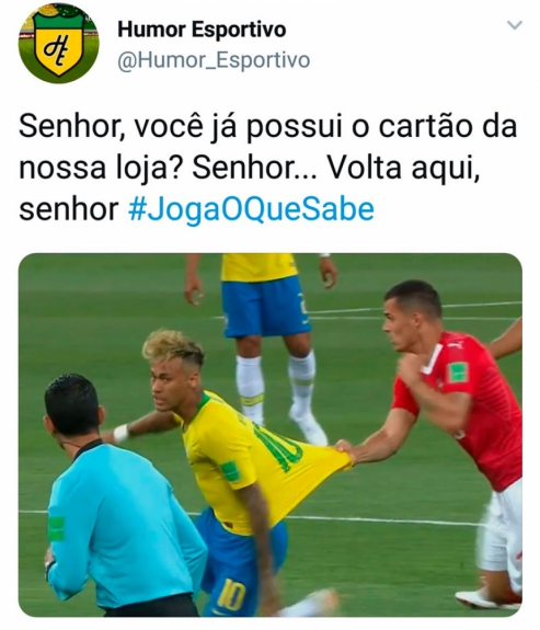 Humor na Copa: os memes do empate entre Brasil e Suíça