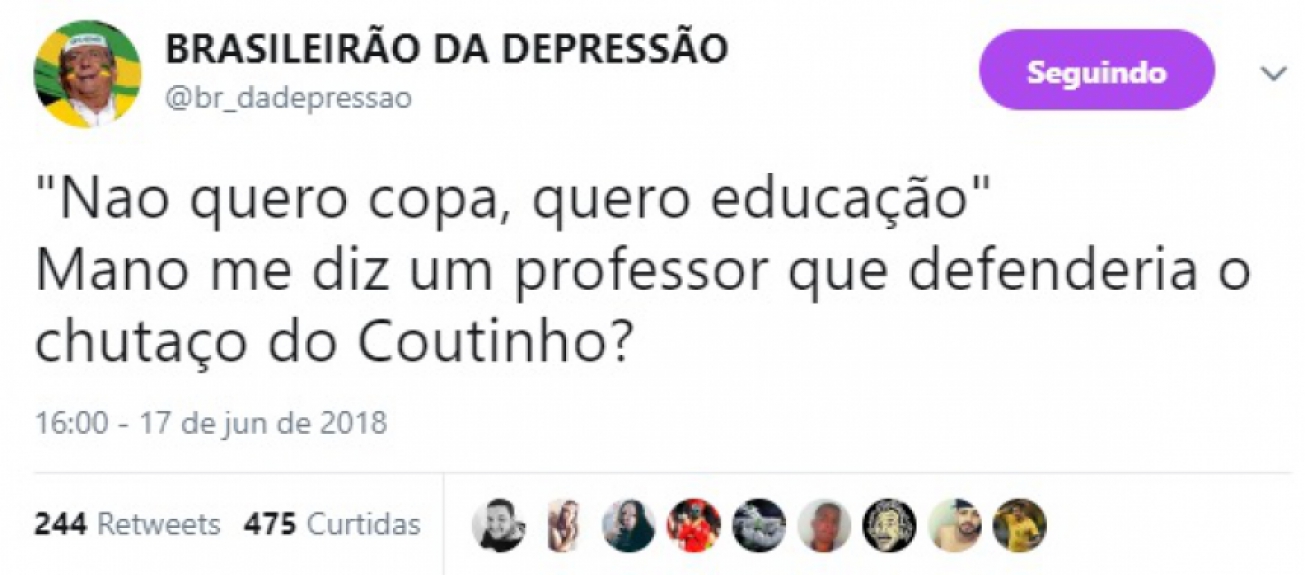 Humor na Copa: os memes do empate entre Brasil e Suíça